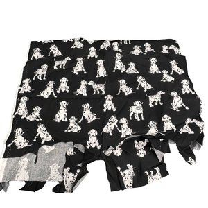 Dalmatian Fabric Puppy Love Maria Kalinowski Kanvas Studio Black White 42" Wide